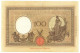 100 LIRE BARBETTI GRANDE B AZZURRO TESTINA FASCIO 18/11/1926 BB/SPL - Sonstige