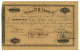 500 LIRE GRANDUCATO DI TOSCANA BANCA ADAMI LIVORNO 01/03/1859 SUP+ - Autres & Non Classés