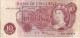 BILLETE DE REINO UNIDO DE 10 SHILLINGS DE LOS AÑOS 1966-1970  (BANKNOTE) - 10 Shillings
