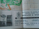 Delcampe - ZA482.46 Air France  TImetable  Paris, Madrid Barcelona -Map Of Madrid Ca 1970 - Europe