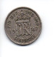 GRAN BRETAGNA 6 PANCE 1947 - H. 6 Pence