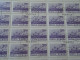 ZA484.2  ROMANIA   Sheet With   100 Stamps  3,65 Lei,  Ship  Mures,   Cancel Bucuresti  1974 - Other & Unclassified