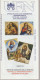 Vatican City Brochures Issues In 2012 Philatelic Programme - Easter - Raphael: The Sistine Madonna - Aerogramme - Colecciones