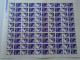 ZA484.14 ROMANIA   Sheet With   100 Stamps 40b  PORTO  Postage Due - Cancel Bucuresti    1974 - Otros & Sin Clasificación