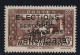 ● ANDORRE 1933 ● ELECTIONS SEPTEMBRE 1933 ● Varietà : Doppia Soprastampa Di Cui Una Capovolta ️● Cat. 1800 € ️● L. 12 ️● - Unused Stamps