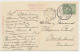 04- Prentbriefkaart Enkhuizen 1912 - Stoompont In Zee - Enkhuizen
