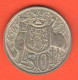 Australia 50 Cents 1966 Australie Silver Coin FIFTY Cents - 50 Cents