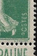 FRANCE N°188A - 10cts Vert Pub Mineraline - Neuf** - VARIETE " °OSTES" - Superbe - - Neufs