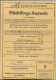 Ausweis - Carte D'identité De Réfugié 1949 (Maria Schiffers) Flüchtlingsausweis Wilhelmshaven, Land Niedersachsen - Documents Historiques