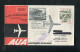 "OESTERREICH" 1963, AUA-Caravelle-Erstflugbrief "Wien-London" (5347) - Erst- U. Sonderflugbriefe