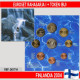 D0171# Finlandia 2004. Euroset. Con Medalla De 'Ampliación De La Eurozona' (BU) - Finland