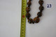 C23 Bijou Ancien - Beau Collier De Perles Brunes - Necklaces/Chains