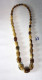 C23 Bijou Ancien - Beau Collier De Perles Brunes Nuancées - Necklaces/Chains