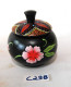 C298 Ancienne Bonbonnière - Décor Floral - Style Oriental - Muebles