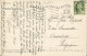 FRANCE - VARIETY &  CURIOSITY - 47 - BOTH RBV AND A4 DEPARTURE PMKs ON FRANKED PC (Yv #719 ALONE) TO BELGIUM - 1947 - Lettres & Documents