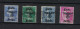 LOT DE 4 TP SURCHARGES OCCUPATION ALLEMANDE EN 40 - Used Stamps