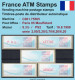 Frankreich France ATM Stamps LSA C001.75505 Paris 05 / Michel 9.3 B / Serie PS2 ** / Distributeurs Automatenmarken - 1988 « Comète »