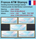 Frankreich France ATM Stamps LSA C001.75505 Paris 05 / Michel 9.3 B / Serie ZS7 ** / Distributeurs Automatenmarken - 1988 « Comète »