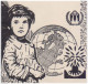 World Refugee Year, Refugees, Uprooted Tree, Child, Globe, RED OVERPRINT Lebanon FDC 1960 - Refugiados