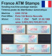 Frankreich France ATM Stamps LSA C001.75724 Paris 124 / Michel 9.9 B / Serie ZS4 ** / Distributeurs Automatenmarken - 1988 Type « Comète »