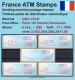 Frankreich France ATM Stamps LSA C001.75747 Paris 147 / Michel 9.10 B / Serie ZS5 ** / Distributeurs Automatenmarken - 1988 Type « Comète »