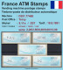 Frankreich France ATM Stamps LSA C001.77468 Torcy / Michel 9.11 E / Serie ZS5 ** / Distributeurs Automatenmarken - 1988 Type « Comète »