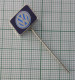 VW Volkswagen Car Automobile Logo Vintage Pin Badge EXPORT BRAZIL, Abzeichen (ds1178) - Volkswagen