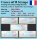 Frankreich France ATM Stamps LSA C002.75500 Paris RP / Michel 9.12 B / Serie ZS7 ** / Distributeurs Automatenmarken - 1988 « Comète »