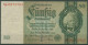 Dt. Reich 50 Reichsmark 1933 Serie I/W, Ro 175 A Gebraucht (K1008) - 50 Reichsmark