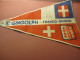 Fanion Touristique Ancien / St GINGOLPH - Franco-Suisse /Vers 1950                 DFA69 - Flags