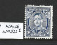 Australia 1937 3d Blue KGVI Definitive 5 Different With All Dies & White Wattles Variety VFU - Gebruikt