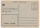 Carte De Service De La Poste => "Facteur" Code Postal 21100 DIJON - Pseudo-officiële  Postwaardestukken