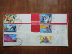 China.Full Set On Registered Envelope - Storia Postale