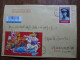 China.Souvenir Sheet On Registered Envelope - Storia Postale