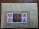 China.Souvenir Sheet  + Full Set On Registered Envelope - Storia Postale