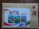 China.Souvenir Sheet  + Full Set On Registered Envelope - Briefe U. Dokumente