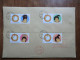 China.Rare Full Set  On Registered Envelope - Storia Postale