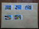 China.Rare Full Set  On Registered Envelope - Lettres & Documents