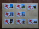 China. Rare Full Set On Registered Envelope - Cartas & Documentos