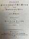 Longus Hirtengeschichten Von Daphnis Und Chloe In Vier Büchern. - Lyrik & Essays