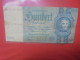 3eme REICH 100 MARK 1935 Circuler (B.32) - 100 Reichsmark