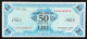 50 Am Lire 1943 Bilingue Serie A....A Spl+ Naturale Freschissimo  LOTTO 4384 - Allied Occupation WWII