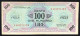 100 AM LIRE 1943 SERIE BILINGUE A....B BB LOTTO 4428 - Ocupación Aliados Segunda Guerra Mundial