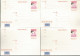 4 Cartes P De 2008 ( Taiwan ) - Lettres & Documents