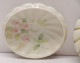 Delcampe - -JOLIE BOITE BONBONNIERE PORCELAINE LIMOGES Forme Fleur Collection Vitrine  E - Limoges (FRA)