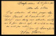 DDFF 453 - Entier Pellens T2R BELOEIL 1913 Vers SILLY - COBA 8 EUR S/TP Détaché - Origine NEUFMAISON - Postcards 1909-1934