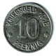 ALLEMAGNE / NOTGELD / COBLENZ  1918/ 10 PFENNIG / FER / 20.16 Mm / 2.86 G / ETAT TTB + - Noodgeld