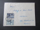 Österreich 1955 Mi.Nr.1017 Und Nr.1018 MiF Tagesstempel Innsbruck Nach Milano Italien - Briefe U. Dokumente