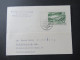 Österreich 1963 15 Jahre Verstaatlichte Elektrizitätswirtschaft Mi.Nr.1105 Bogentrand Links Auslands PK Villach - Hambur - Briefe U. Dokumente