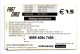 Panthère Félin Animal Carte Prépayée Belgique Fast Card ( R 865) - Carte GSM, Ricarica & Prepagata